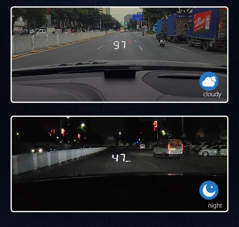 WYING M3 OBD2 GPS Head-Up Display – Advanced Digital Speedometer & Safety Companion for Your Car