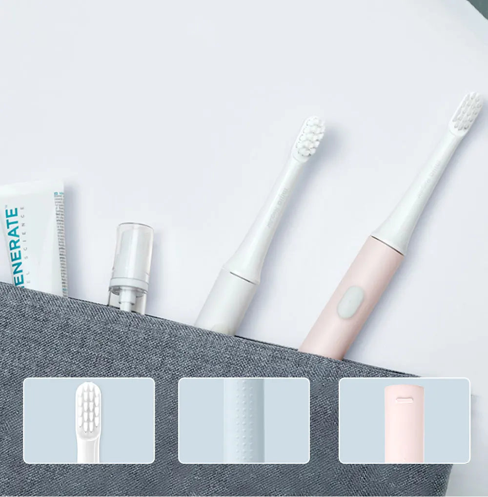 XIAOMI MiJia T100 Sonic Electric Toothbrush – Smart, Portable, and Designed for a Brighter Smile